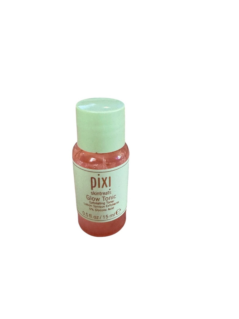 Pixi Skintreats Glow Tonic Exfoliating Toner 15 mL Travel Size